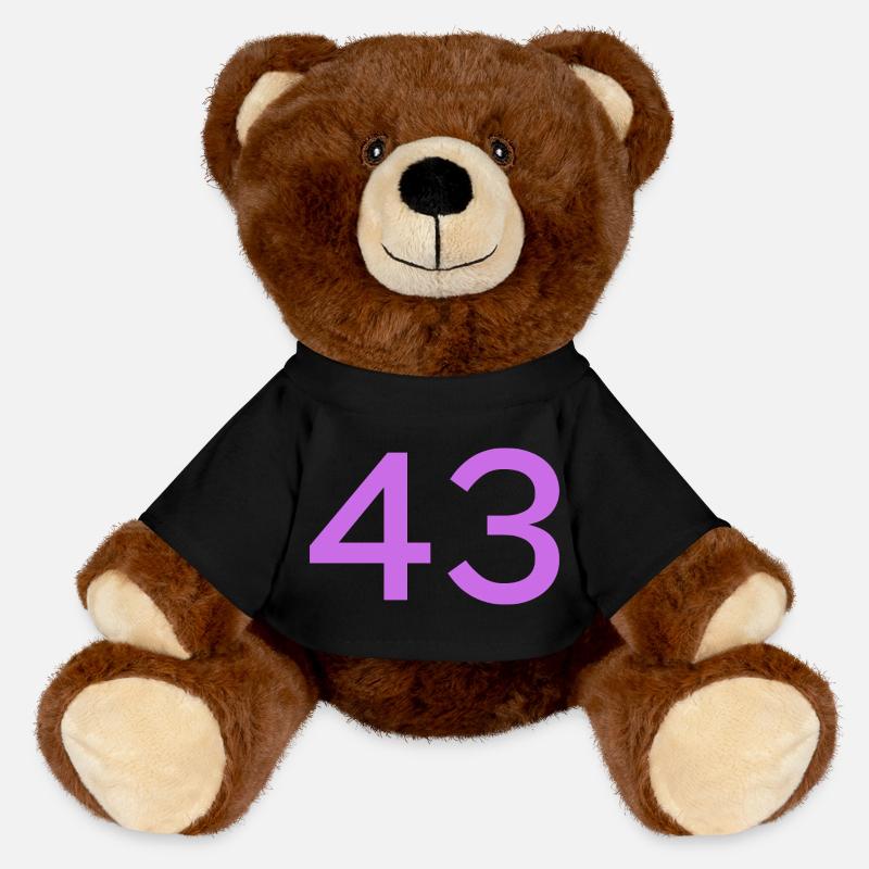 43 - MiniFeet® RecycelBär® Teddy Bear Brown - black