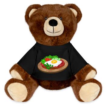 Strammer Max - Nounours RecycelBär® marron - noir - Devant