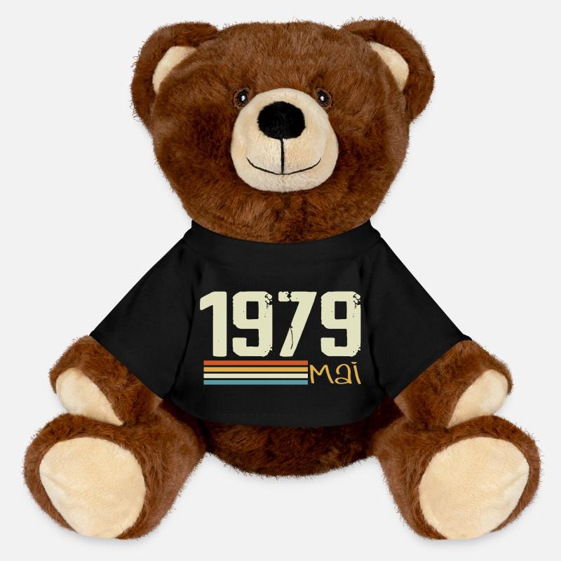 Mai 1979 - MiniFeet® RecycelBär® Braun - Schwarz