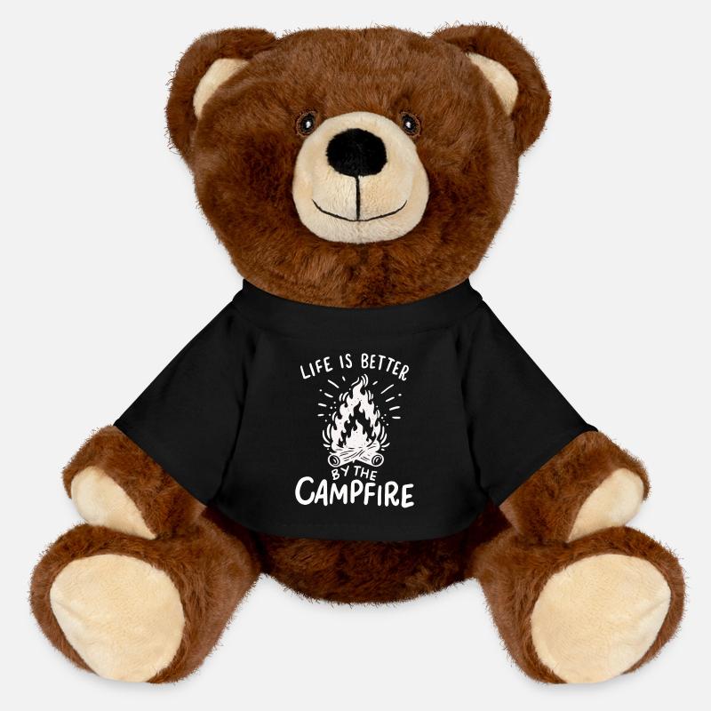 camping - Nounours RecycelBär® marron - noir
