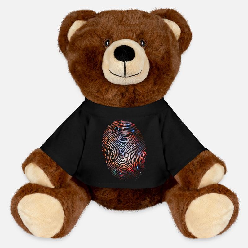 Empreinte de l’univers - Nounours RecycelBär® marron - noir