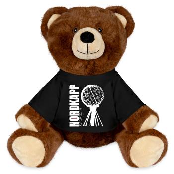 Nordkapp - Nordkap - North Cape - MiniFeet® RecycelBär® Braun - Schwarz - Vorne