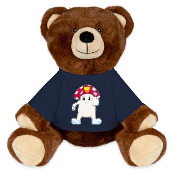 Policier de Pilz - Nounours RecycelBär® marron - bleu marine - Devant