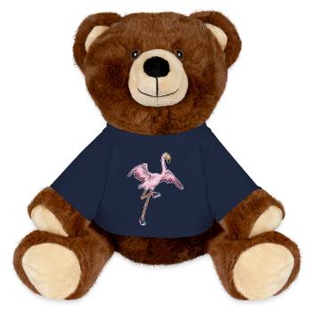 Flamingo Jogger Jogging Sport - Nounours RecycelBär® marron - bleu marine - Devant