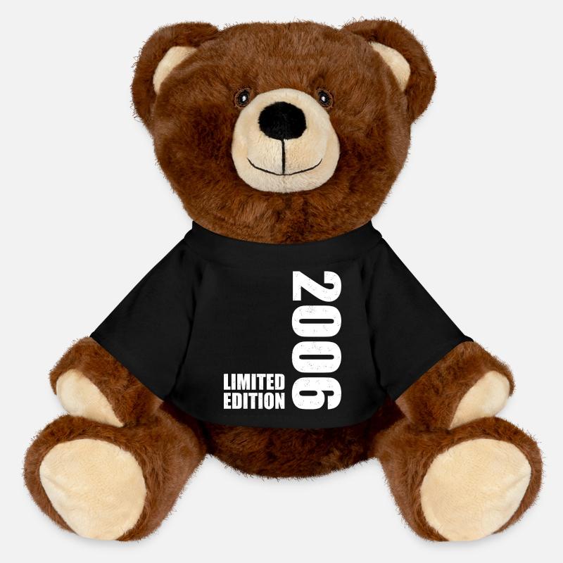 2006 Limited Edition - MiniFeet® RecycelBär® Teddy Bear Brown - black