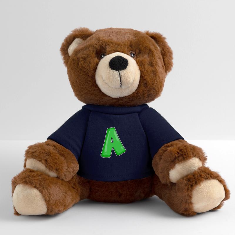 point A Point initial Nounours RecycelBär® marron