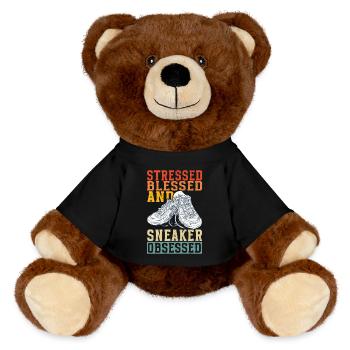 Sneakerhead Sneaker Collector - Nounours RecycelBär® marron - noir - Devant