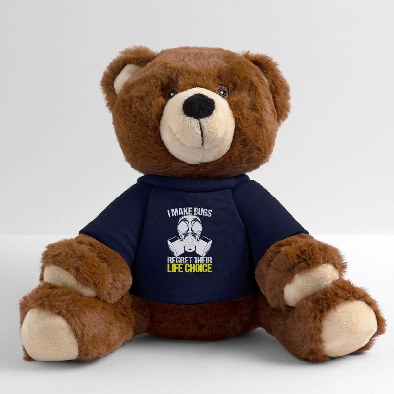 Schädlingsbekämpfung Kammerjäger MiniFeet® RecycelBär® Braun