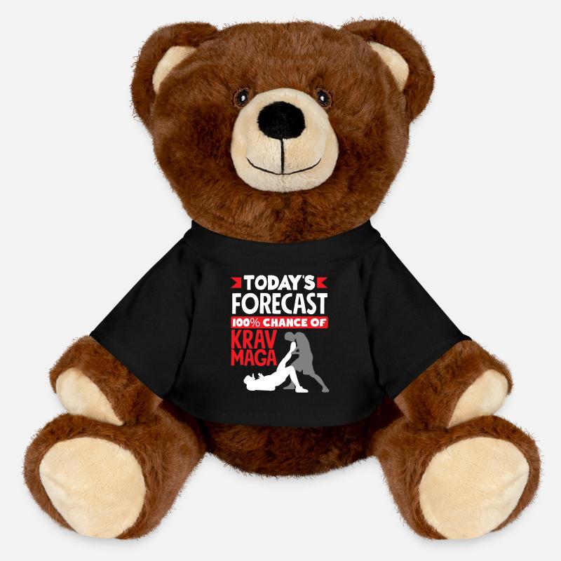 Krav Maga Vorhersage - MiniFeet® RecycelBär® Braun - Schwarz