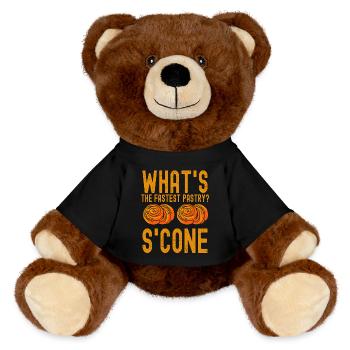 Baker Cuisson la plus rapide des scones de pâtisserie - Nounours RecycelBär® marron - noir - Devant