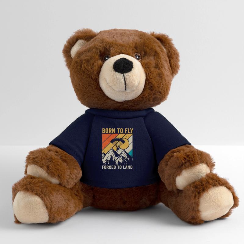 Born To Fly Forcé D’atterrir Paramoteur Nounours RecycelBär® marron