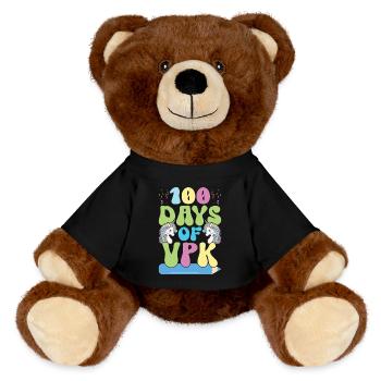100 jours Vpk - Nounours RecycelBär® marron - noir - Devant
