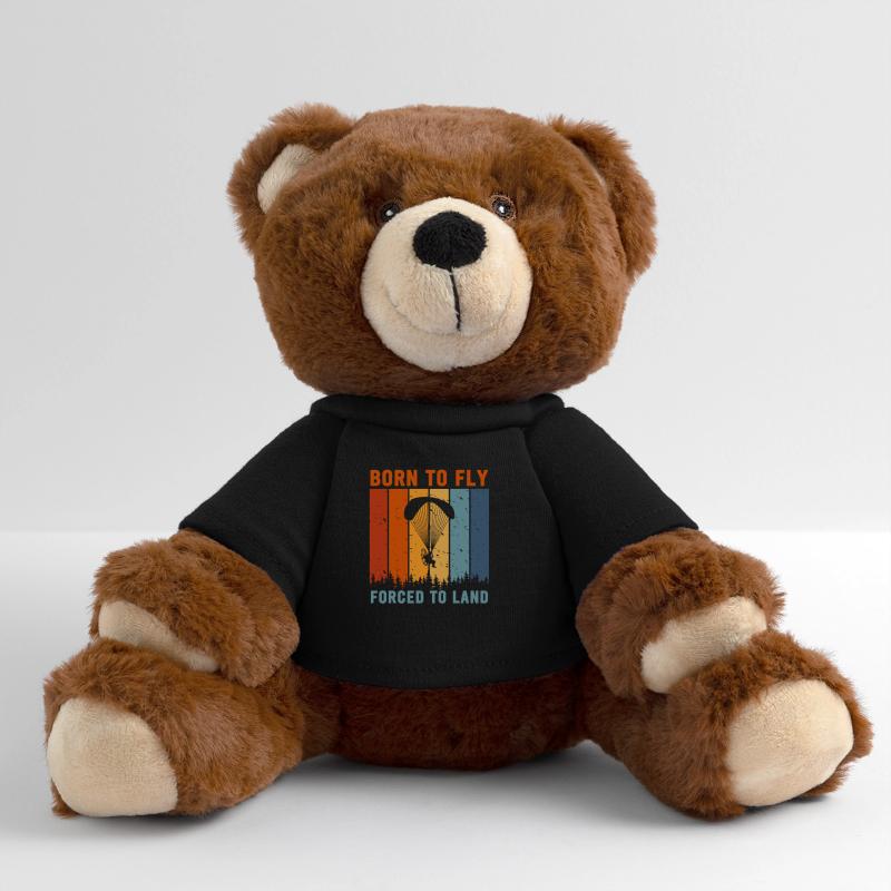 Born To Fly Forcé D’atterrir Paramoteur Nounours RecycelBär® marron