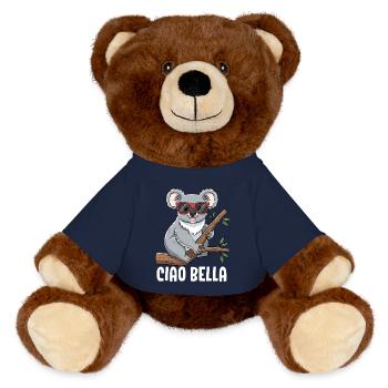 Ciao Bella - MiniFeet® RecycelBär® Braun - French Navy - Vorne