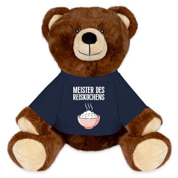 Cuisine MAÎTRE DE LA CUISSON DU RIZ Plaisir - Nounours RecycelBär® marron - bleu marine - Devant