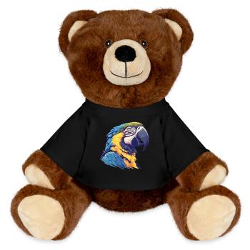 L’ère de l’ara - Nounours RecycelBär® marron - noir - Devant