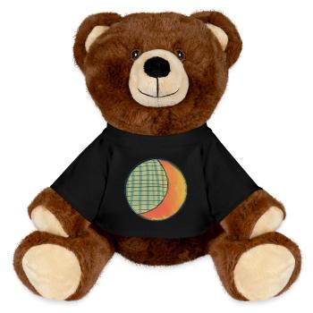 Lune, Soleil, équinoxe, Occulte, bénédictions de Pâques, - Nounours RecycelBär® marron - noir - Devant