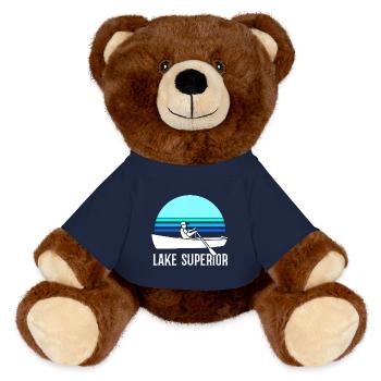 Great Lakes - MiniFeet® RecycelBär® Braun - French Navy - Vorne