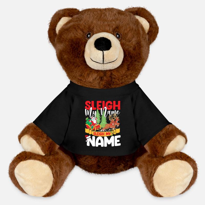 Sleigh My Name Sleigh My Name - MiniFeet® RecycelBär® Braun - Schwarz