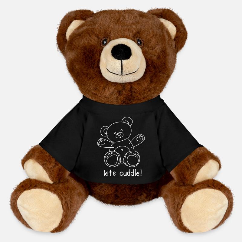 CUDDLE ME! - MiniFeet® RecycelBär® Braun - Schwarz