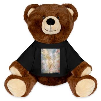 Nébuleuses - Nounours RecycelBär® marron - noir - Devant