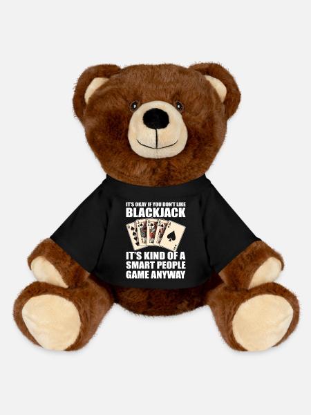 Blackjack Black Jack - Nounours RecycelBär® marron - noir