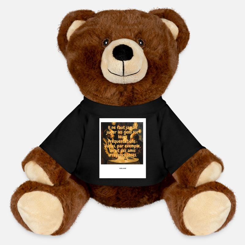 Judge - MiniFeet® RecycelBär® Teddy Bear Brown - black