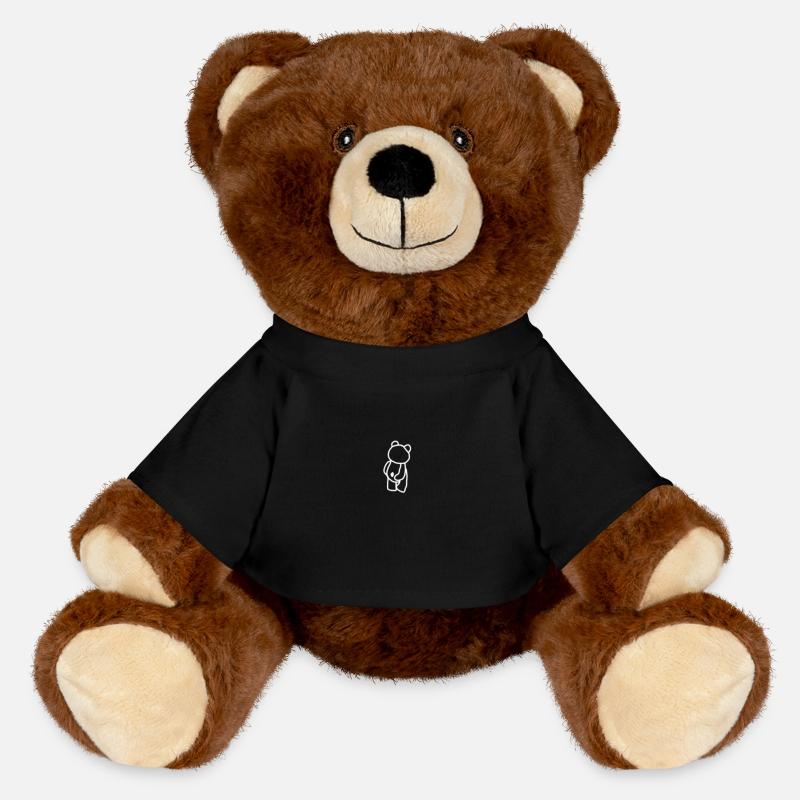 ours - Nounours RecycelBär® marron - noir
