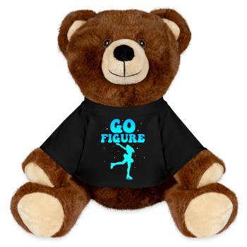 Double Axel Dare : Allez comprendre - Nounours RecycelBär® marron - noir - Devant