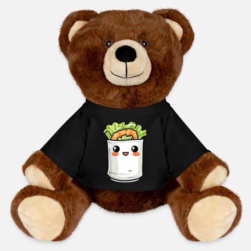 Bande dessinée Burrito drôle - Nounours RecycelBär® marron - noir