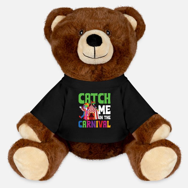 Catch Me In The Carnival - MiniFeet® RecycelBär® Braun - Schwarz