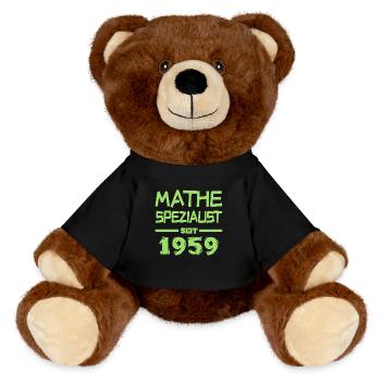1959 1959 - MiniFeet® RecycelBär® Braun - Schwarz - Vorne