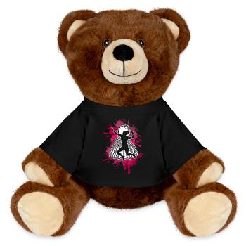 Badminton - Nounours RecycelBär® marron - noir - Devant