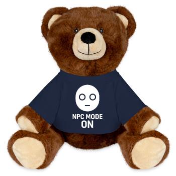 Mode PNJ activé - Nounours RecycelBär® marron - bleu marine - Devant