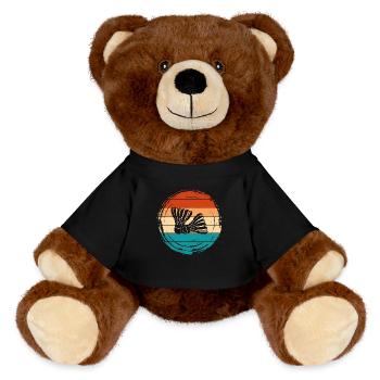 Badminton - Nounours RecycelBär® marron - noir - Devant