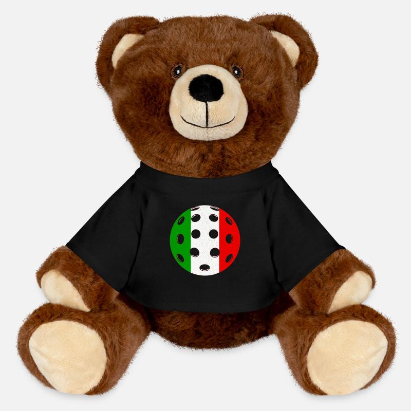 Pickleball Italie - Nounours RecycelBär® marron - noir