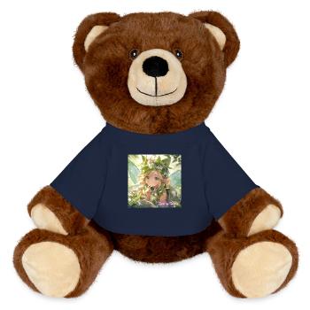 Love by Nature 7 - MiniFeet® RecycelBär® Braun - French Navy - Vorne
