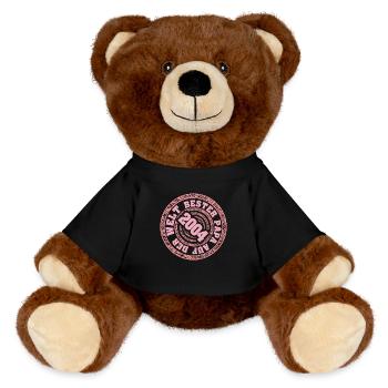 Papa 2004 - MiniFeet® RecycelBär® Teddy Bear Brown - black - Front