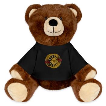 Felge - MiniFeet® RecycelBär® Braun - Schwarz - Vorne