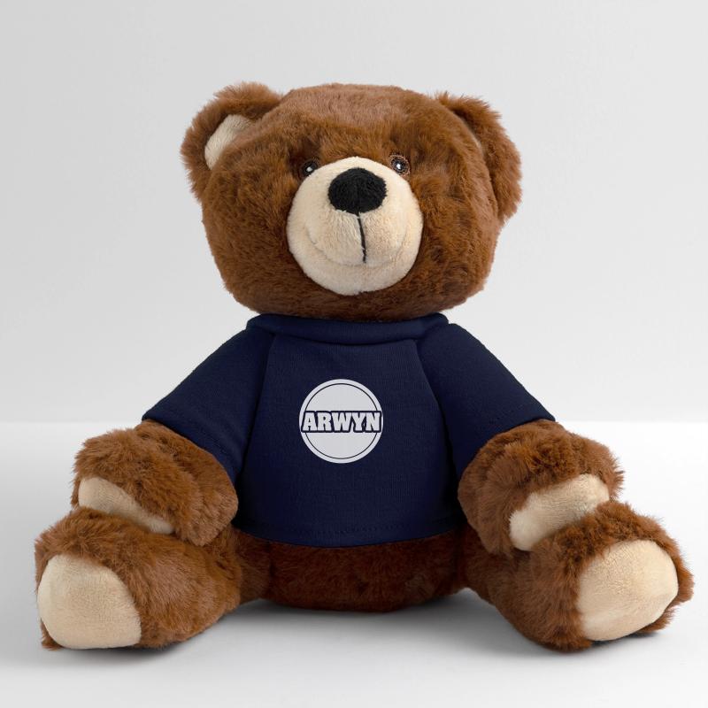 First name Arwyn MiniFeet® RecycelBär® Teddy Bear Brown