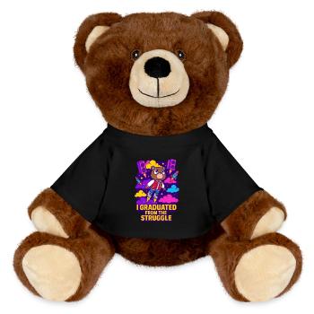 College Dropout - MiniFeet® RecycelBär® Braun - Schwarz - Vorne