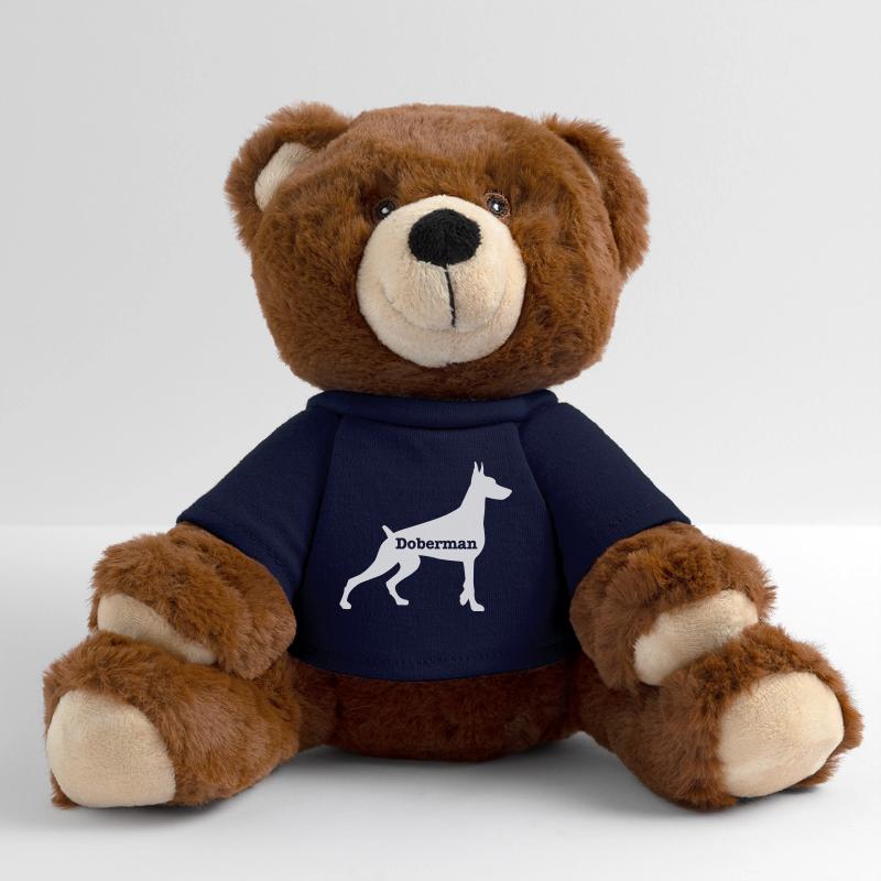 Doberman Nounours RecycelBär® marron