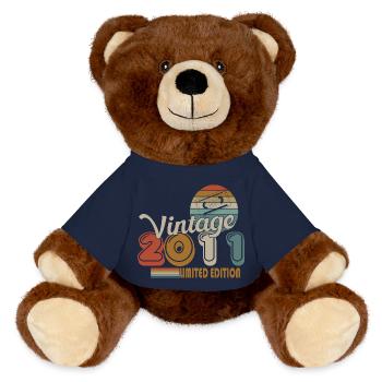 2011 - MiniFeet® RecycelBär® Braun - French Navy - Vorne