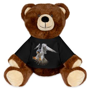 Pelegrino landing - MiniFeet® RecycelBär® Teddy Bear Brown - black - Front