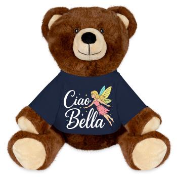Ciao Bella - MiniFeet® RecycelBär® Braun - French Navy - Vorne