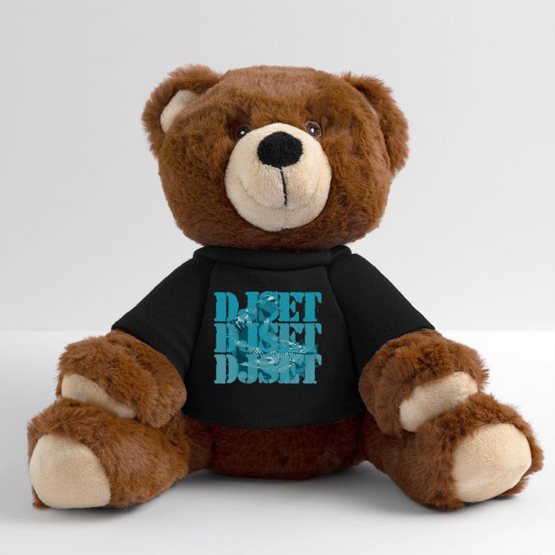 DJ set MiniFeet® RecycelBär® Teddy Bear Brown