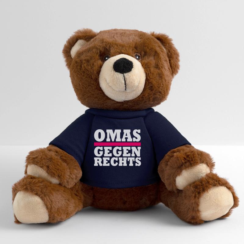 Omas gegen Rechts MiniFeet® RecycelBär® Braun