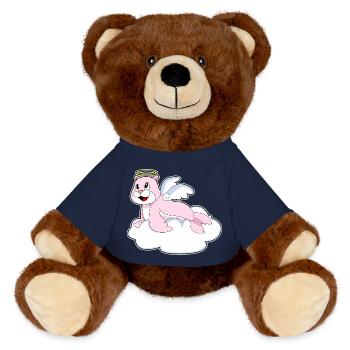 Ailes d’Ange des Phoques - Nounours RecycelBär® marron - bleu marine - Devant