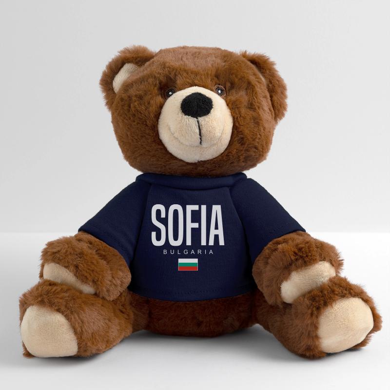 Sofia Bulgarie Nounours RecycelBär® marron