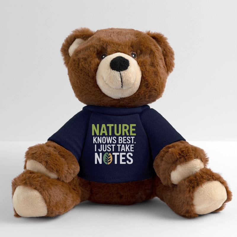 Certified Clinical Biological Systems Observer  MiniFeet® RecycelBär® Teddy Bear Brown